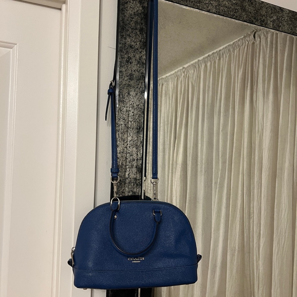 Coach Royal Blue Crossbody Bag